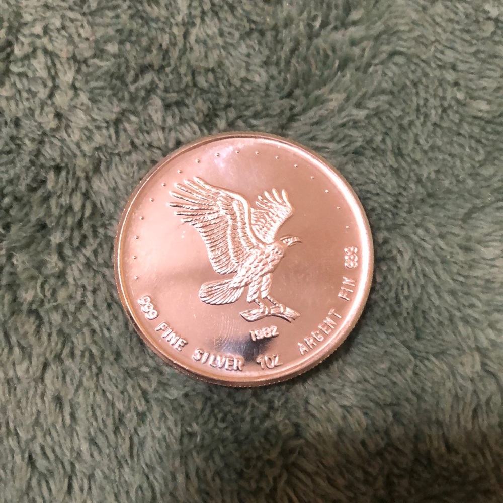 One Troy Oz .999 Fine Silver